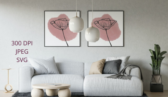 Download Poppy Flower Pink Blotch Watercolor - Color Collection