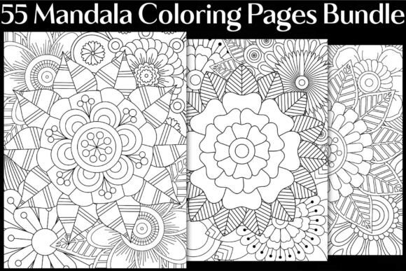 Download Mandala Coloring Pages Bundle - Color Collection