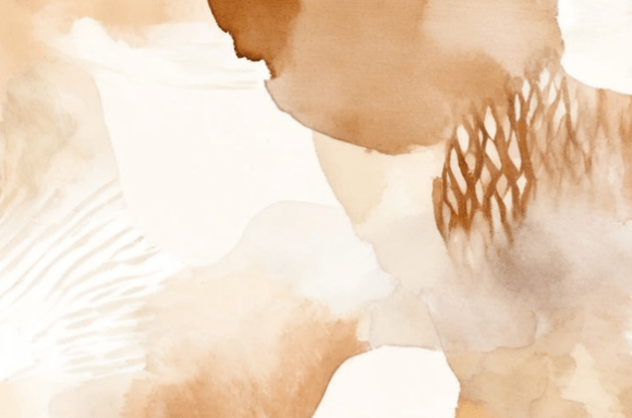 Download Neutral Abstract Watercolor Shapes - Color Collection