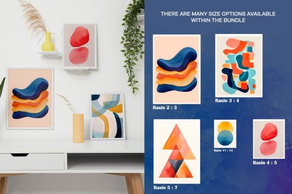 Download Abstract Watercolor Painting Print - Color Collection