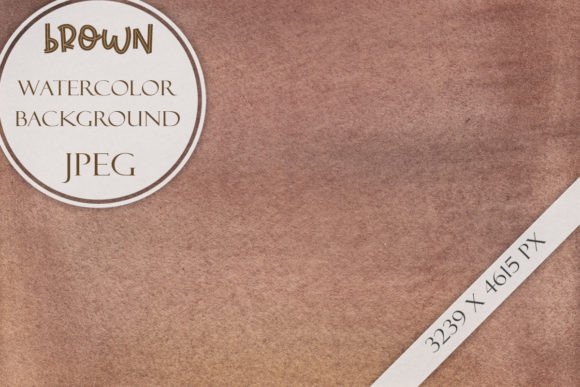 Download Brown Watercolor Background - Color Collection