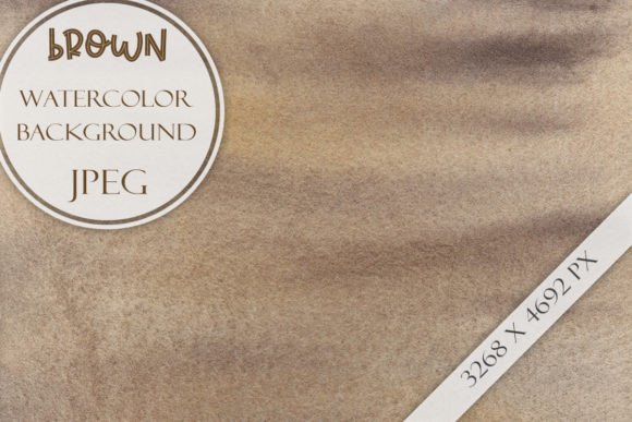 Download Brown Watercolor Background - Color Collection