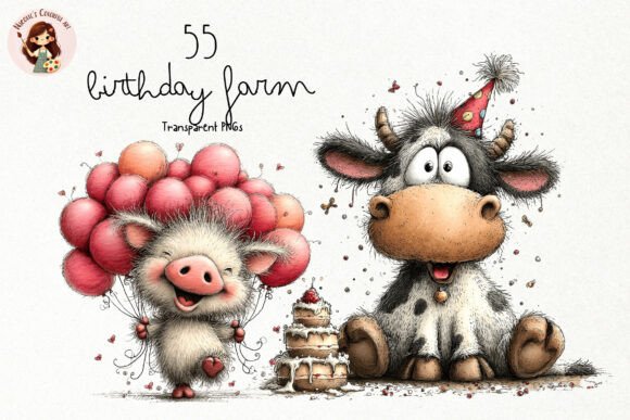 Download Whimsical Birthday Farm PNG Clipart - Whimsical Collection